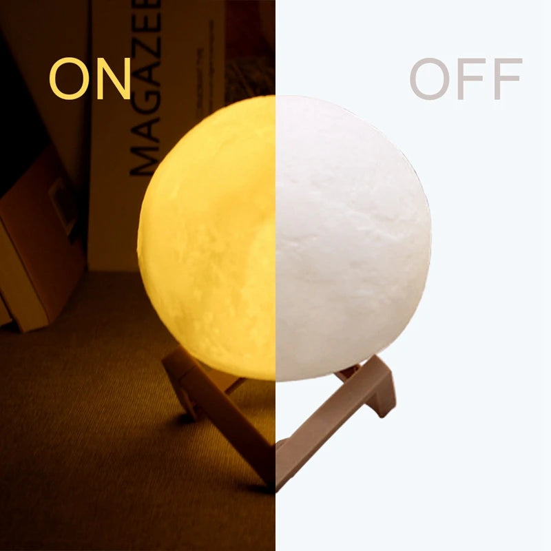 Moon LED Bedroom Lamp