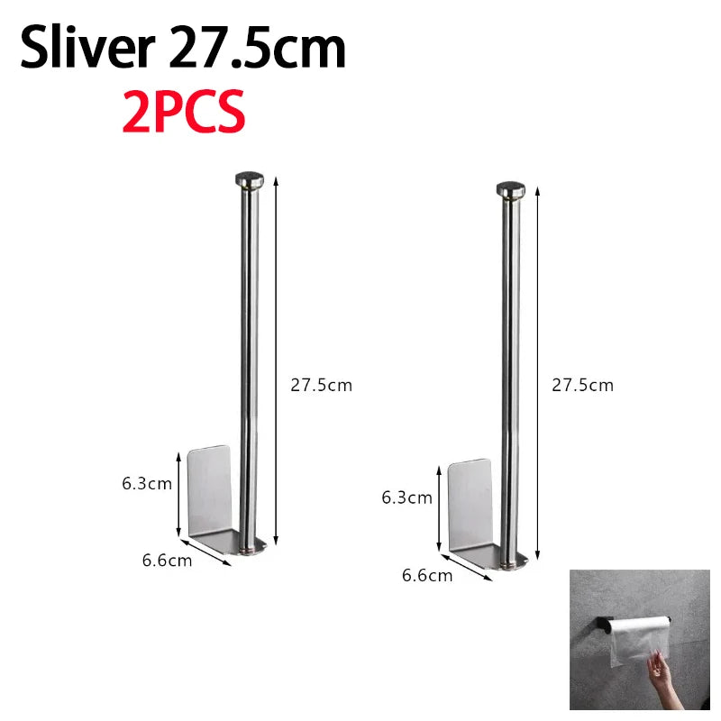 Under Cabinet Paper Towel Holder & Kitchen Organizer