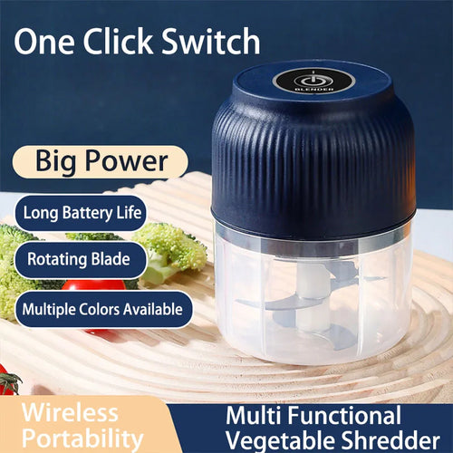 Mini Wireless USB Rechargeable Electric Vegetable Chopper