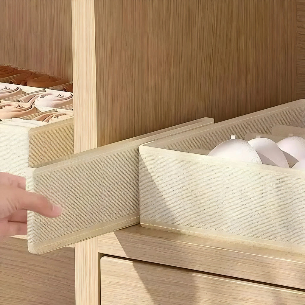 Dresser Drawer Organizer for Socks, Underwear & Accessories