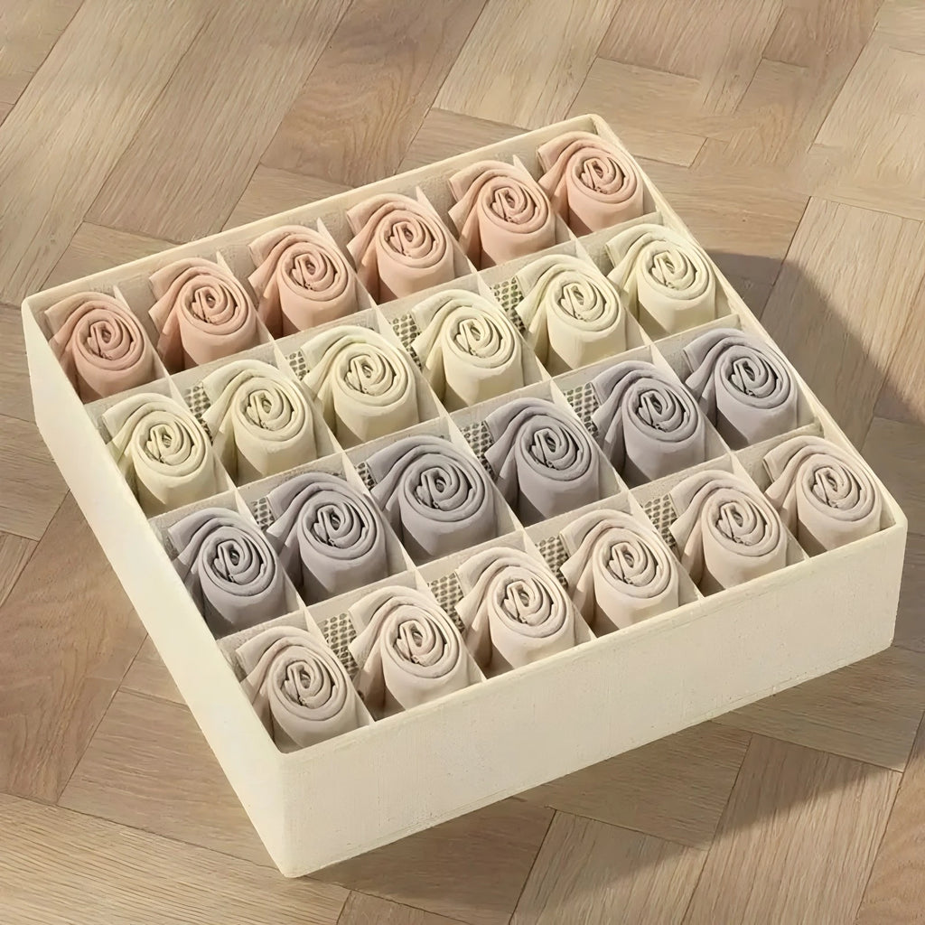 Dresser Drawer Organizer for Socks, Underwear & Accessories