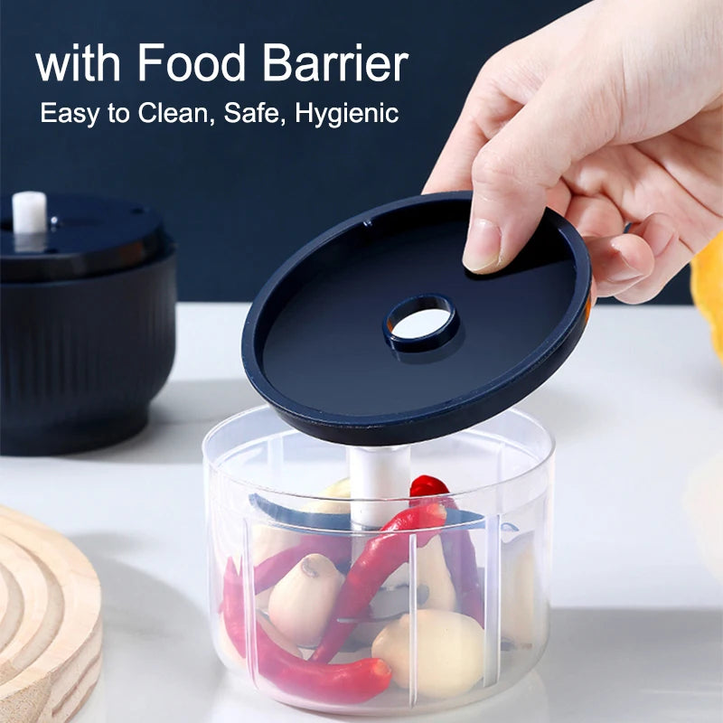 Mini Wireless USB Rechargeable Electric Vegetable Chopper