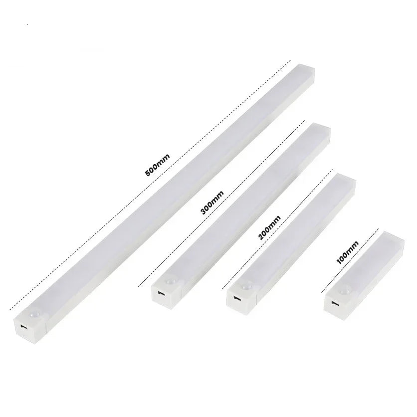 Smart Motion Sensor LED Light Bar- USB Rechargeable