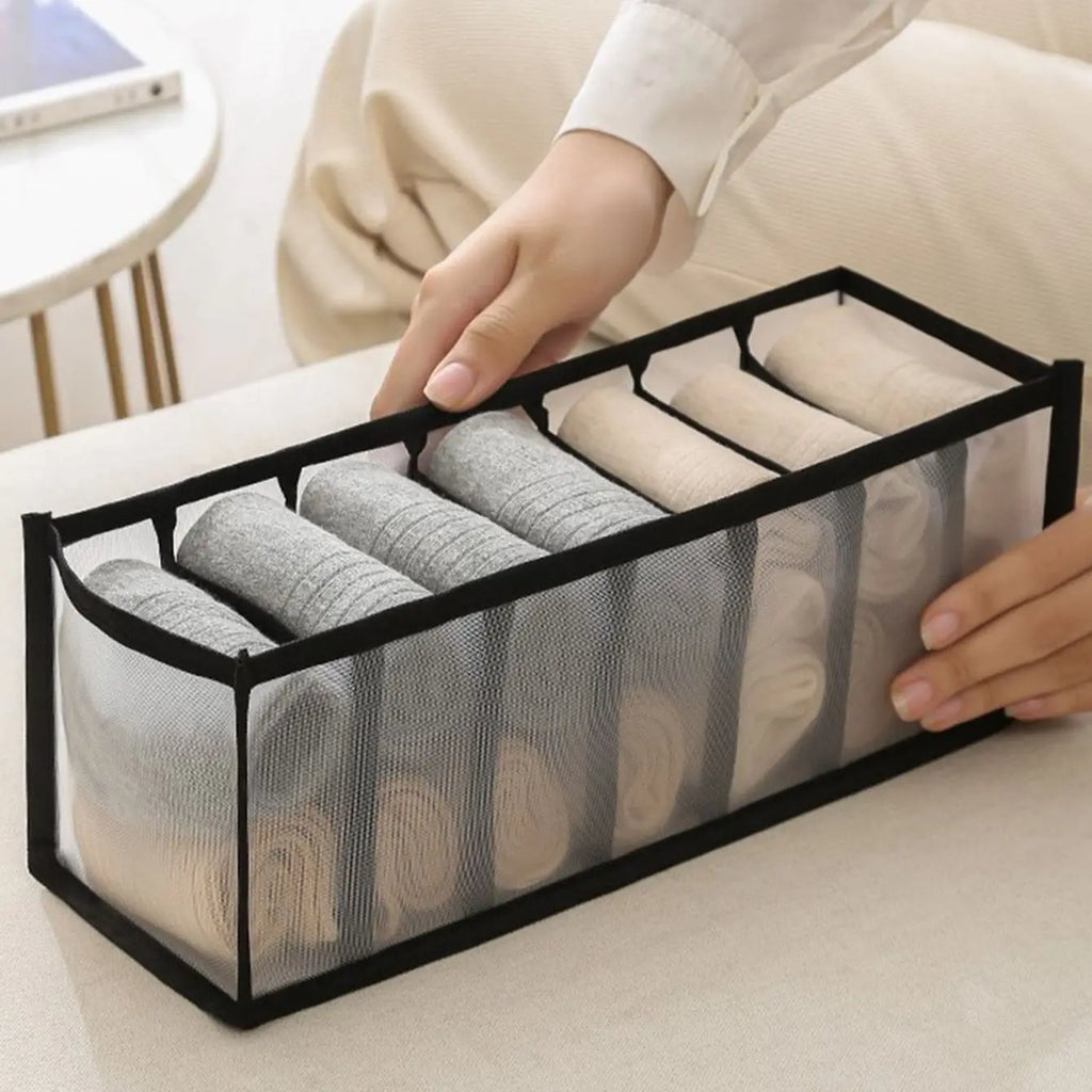 Drawer Organizer Set for Socks, Underwear & Clothing