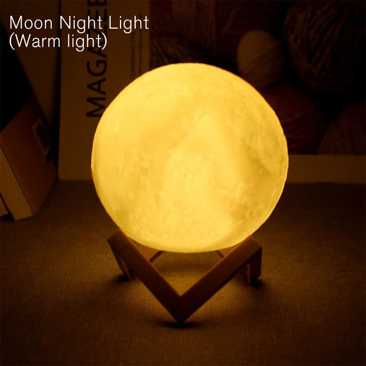 Moon LED Bedroom Lamp